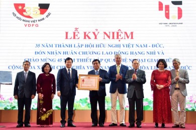 Kỷ niệm 35 năm thành lập Hội Hữu nghị Việt Nam - Đức