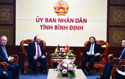 Tập đoàn Đức thúc đẩy dự án điện gió tỉ USD ở Bình Định