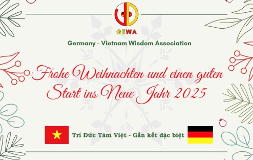 Frohe Weihnachten und einen guten Start ins Neue Jahr 2025